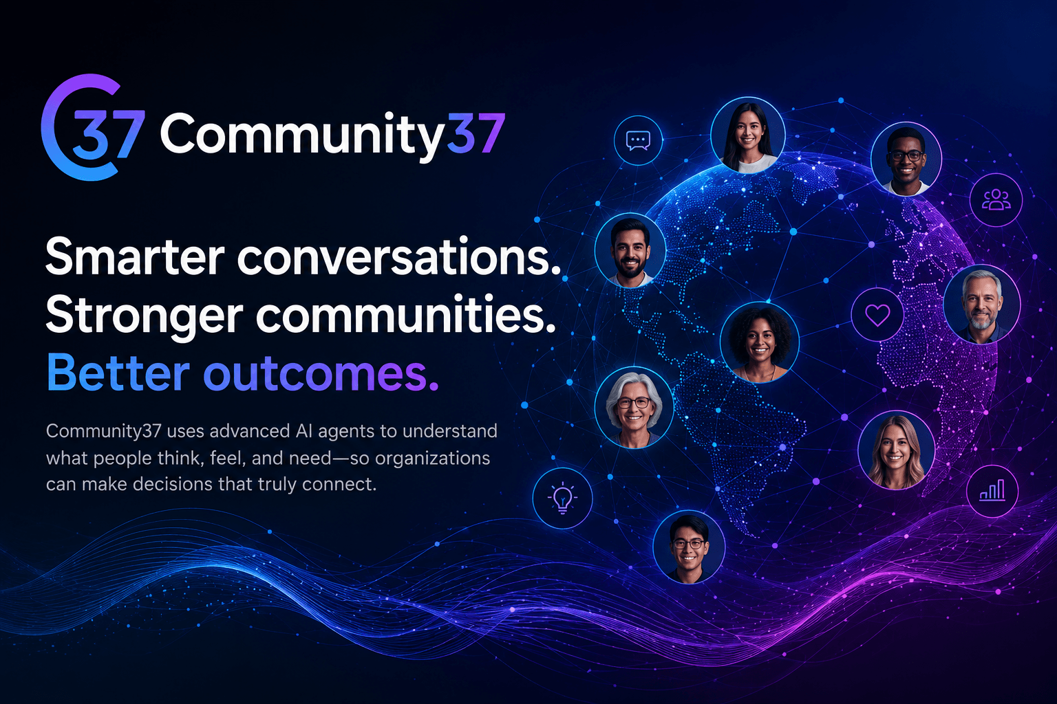 Community37 — Smarter conversations. Stronger communities. Better outcomes.